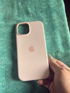 Pink Silicone Phone Case Iphone 15
