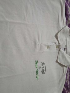 White Polo T-shirt