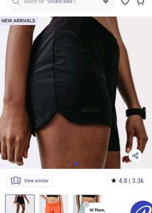 Black Sports Shorts