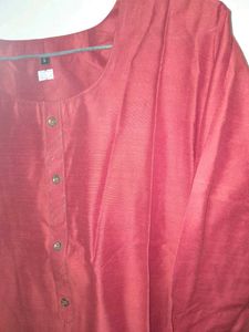 Shiny RED Kurta For Women