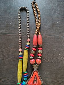 Boho Necklace ( Set Of 2)