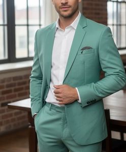 Mint Green Men's Suit