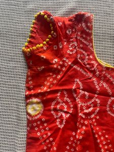 Cotton Bandhani Patiala Salwaar Suit