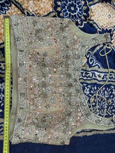 Olive Light Green Heavy Lehenga