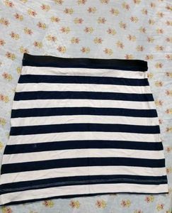 Striped Mini Skirt
