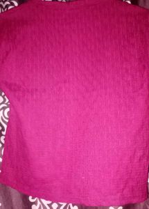 Burberry London Burgundy T-Shirt