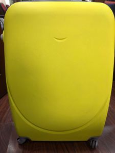 Yellow Hardshell Carry-On Suitcase
