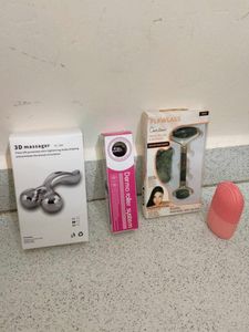 4 Pcs combo Ice Roller For Face, Facial Massager