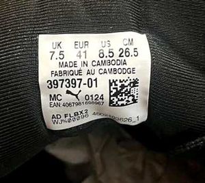 PUMA SPEEDCAT OG BLACK UK 7.5 (EUR 41)