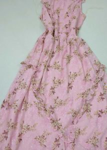Latin Quarters Pink Floral Dress