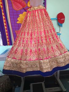 Pink Bridal Lehenga