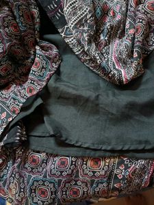 PATTERNED MAXI DRESS