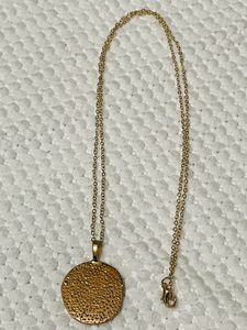 Pink Swirl Pendant Necklace