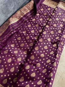 Chiffon Kanjivaram Premium Saree With Blouse Piece