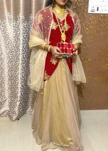 Elegant Indian Lengha Choli Set