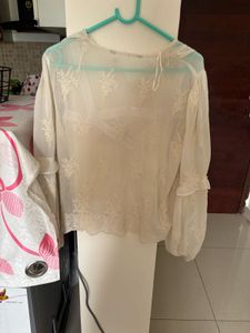 Lace Detail Blouse