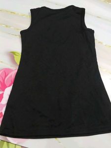(100)Girls&#39; Black Heart Sparkle Tank