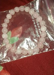 Rose Quartz Crystal Bracelet