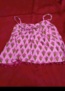 Cute &amp; Comfy Pink Floral Pajama Set