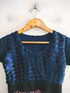 Navy Blue And Corel Dresses (Girl&#39;s)