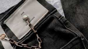 High Waisted Denim Jeans