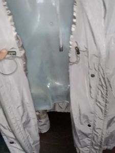 Elegant Grey Coat like new