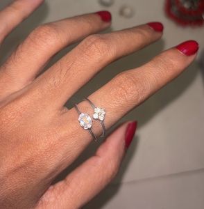 Autosizing Double Ring Set