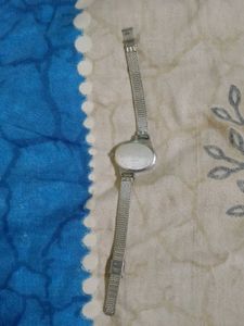 Fastrack Silver Watch For Women