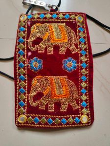 2pcs ethnic sling bag (mobile pouch)