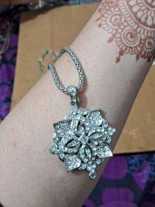 Sparkling Silver Necklace
