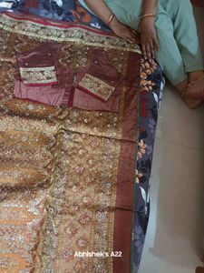 Wedding Saree With Blouse