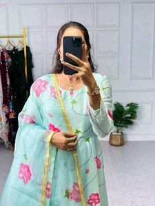 Trending Full Flair Stitched Gown