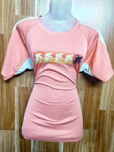 Pink Graphic T-Shirt