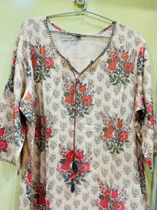 Cotton Light Colour Kurti