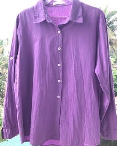 Lavender Long Sleeves Shirt