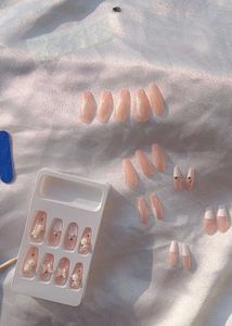 3D Crystal Diamond Nails Tips Professional Design