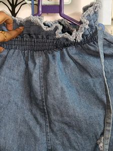 Ripped Flared Jeans