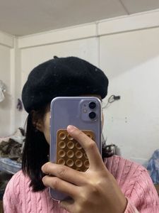 Black Beret Hat