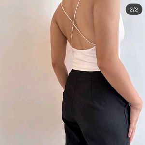 White Spaghetti Strap Top