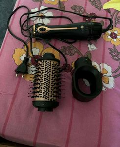 Urban yog 3-in-1 Hot Air Brush & Hair Dryer