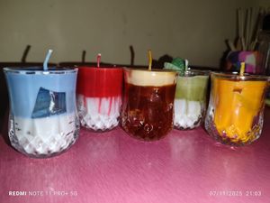 Scented Shot Glass Candles