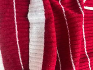 Maroon Ribbed Top