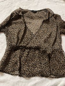 Animal Print Top