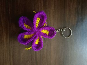 Sale‼️Crochet Flower Keychain