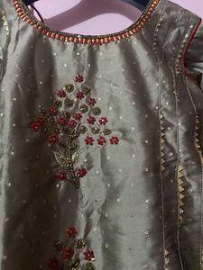 Grand work Kurta