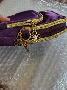 Purple Sling Bag