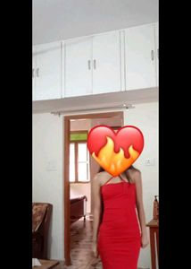 Beautiful Stretchable Red Dress..Soft Touch