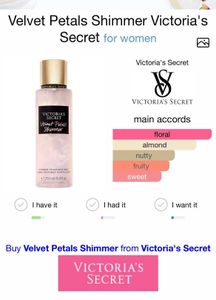 VS velvet petals Shimmer 10ml sample