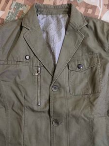 Dark Green Colour Blazer For Men
