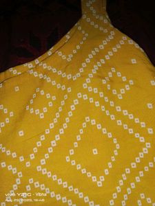 Yellow Printed Top